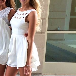 White Lulus Dress